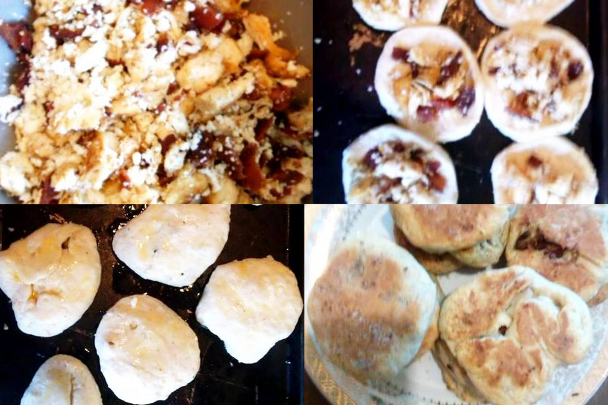 Bacon Chicken Stuffed Biscuits