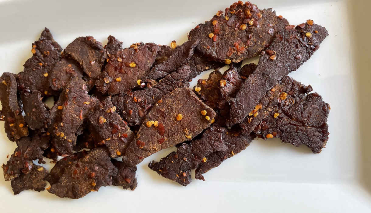 homemade beef jerky
