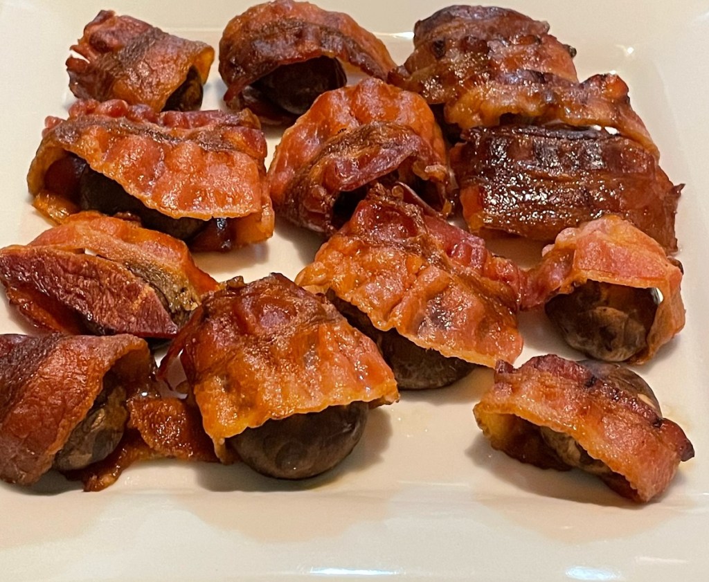 Bacon Wrapped Mushrooms