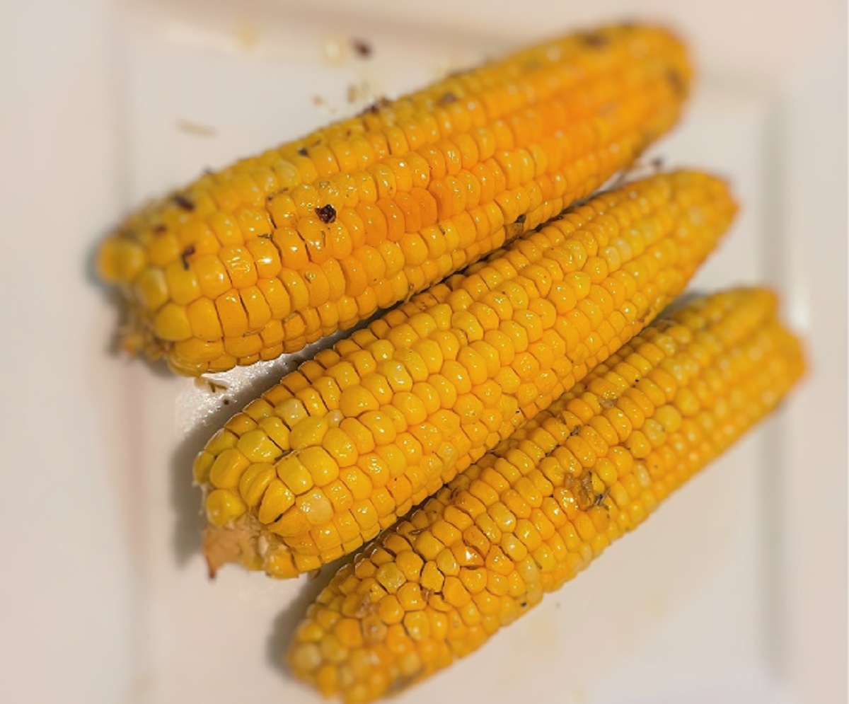 Oven-Roasted Corn on the cob