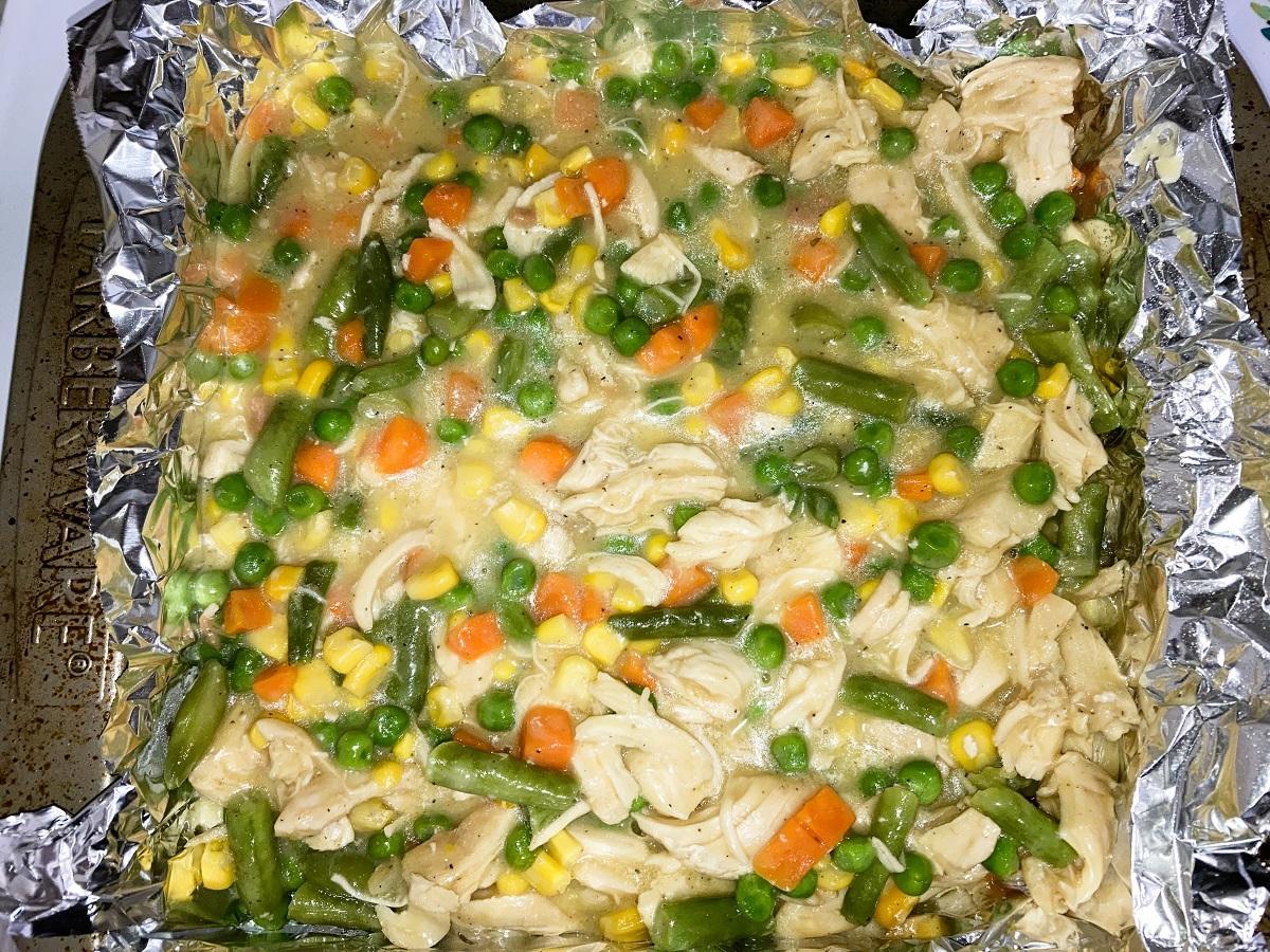 Biscuit Chicken Pot Pie Recipe