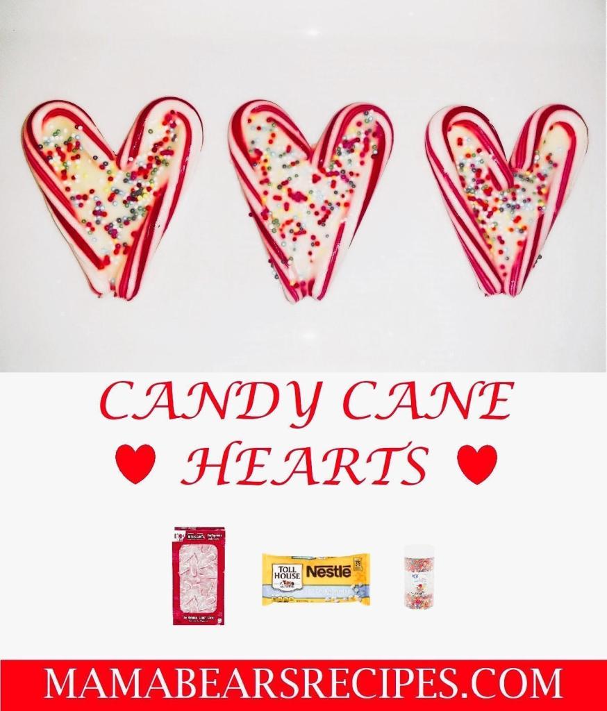 candy cane hearts