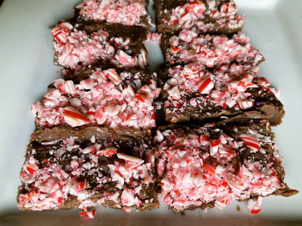 Chocolate Candy Cane&nbsp;Fudge