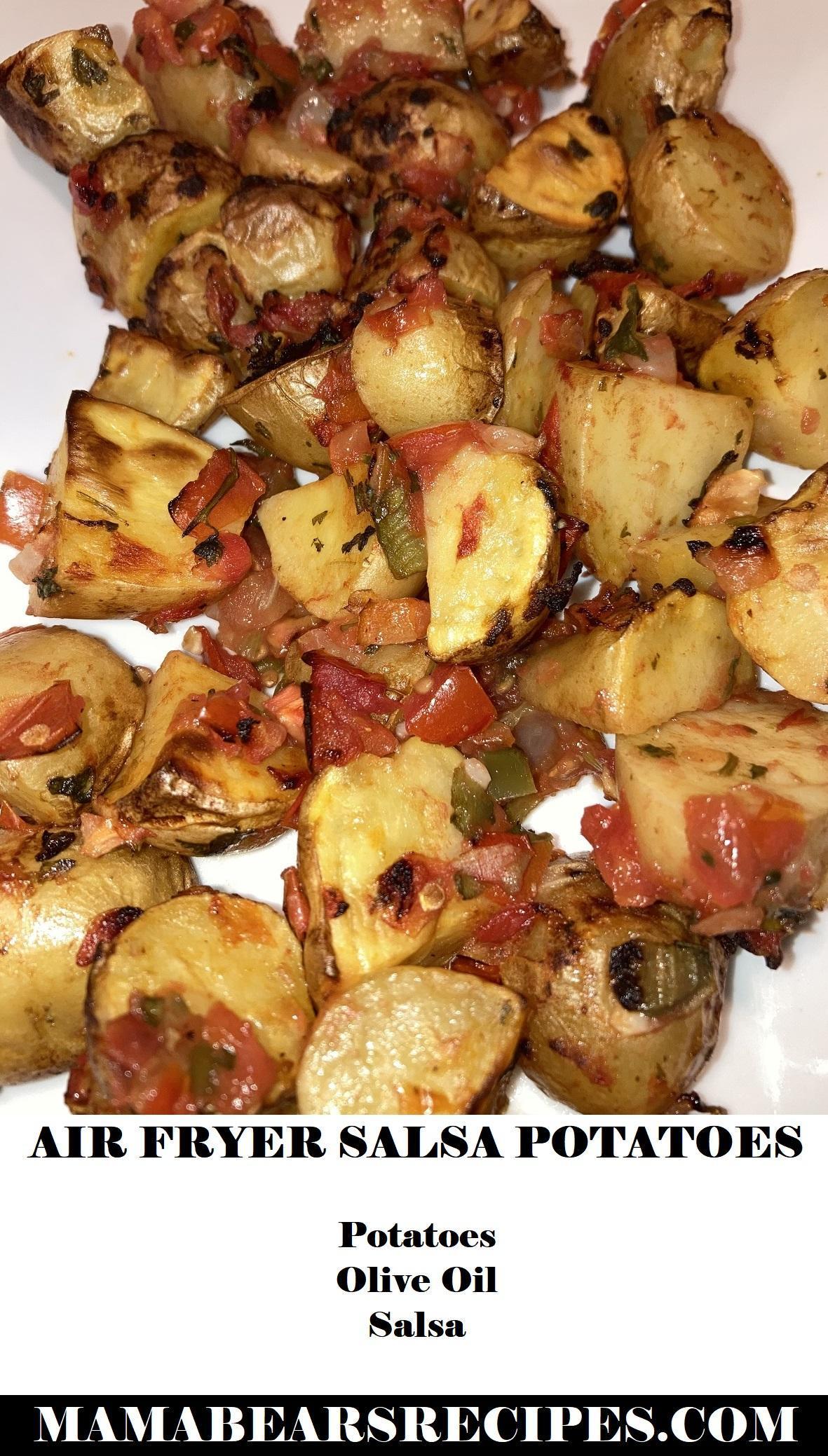 Air Fryer Salsa Potatoes