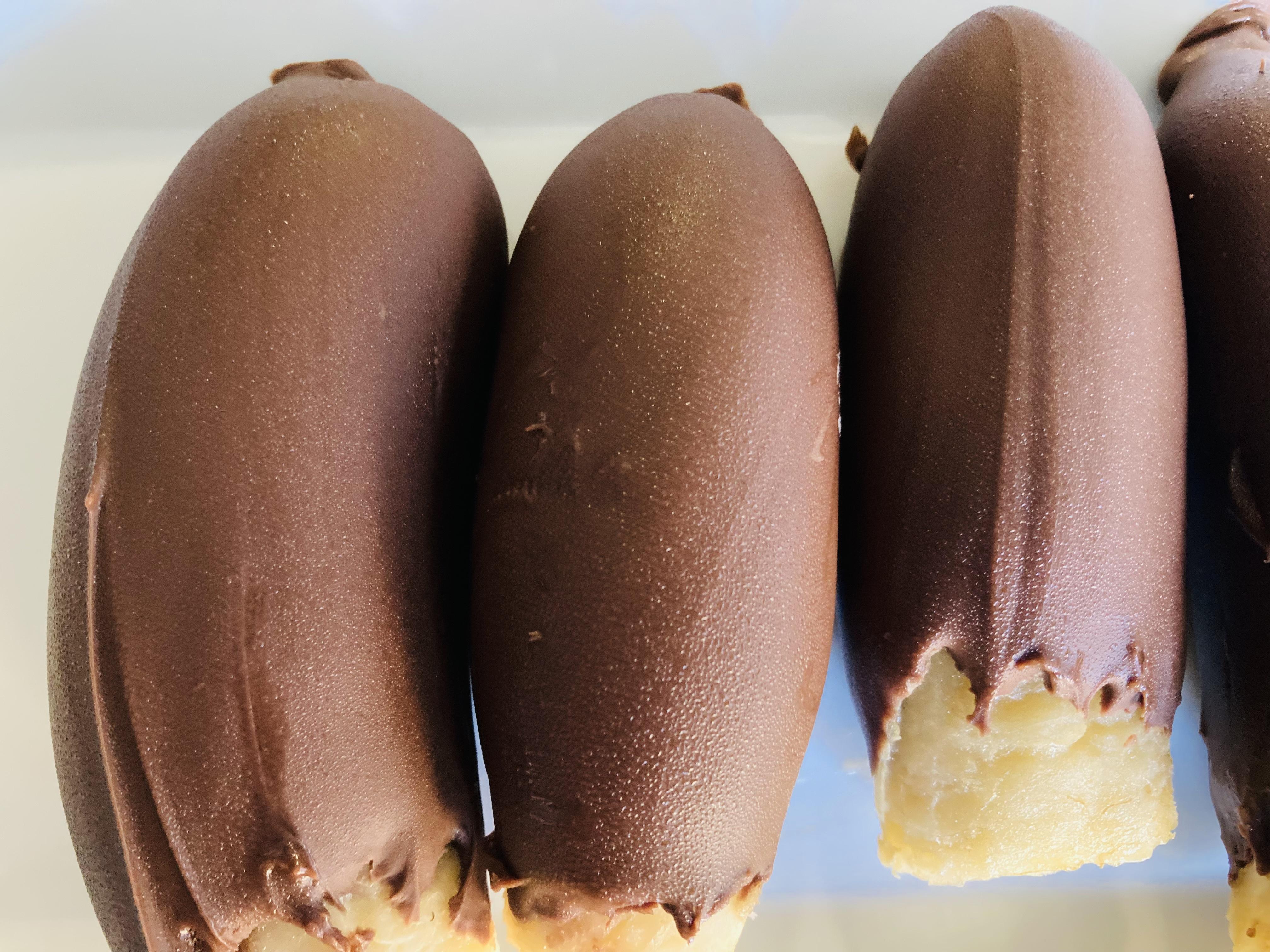 Nutella Dipped Frozen Bananas