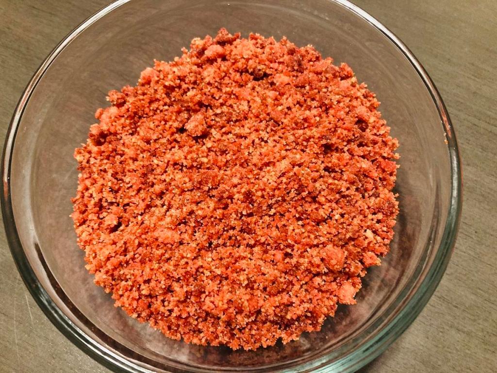 Strawberry Crunch Topping