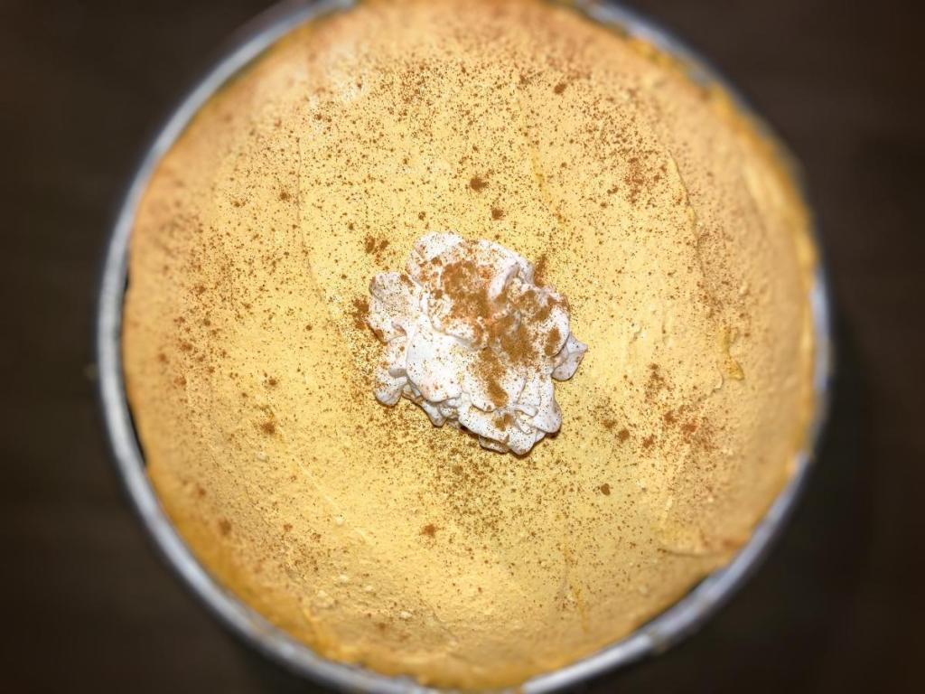 Easy No-Bake Pumpkin&nbsp;Cheesecake