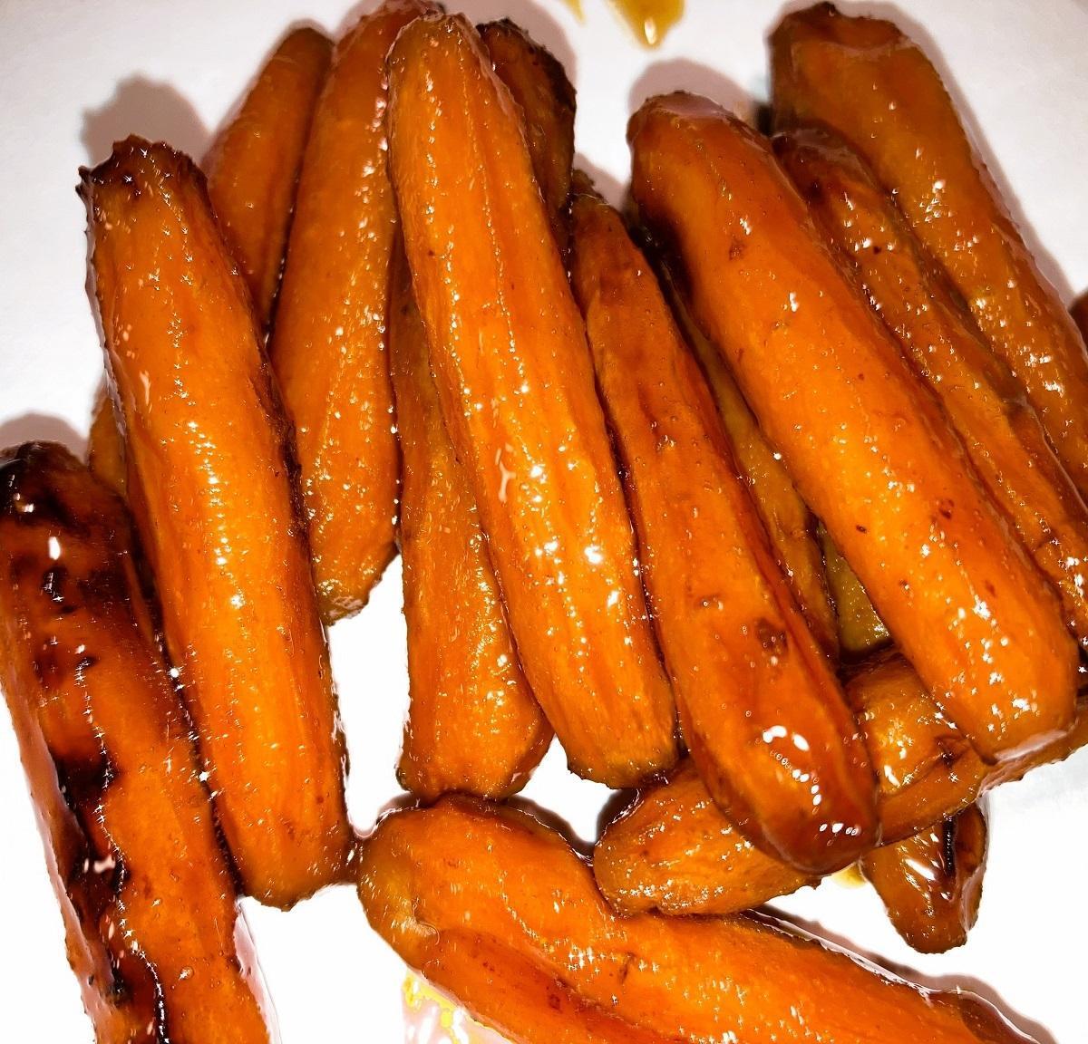 Air Fryer Honey Glazed Carrots