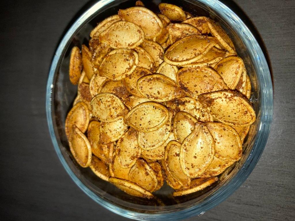Air Fryer Smoky Pumpkin&nbsp;Seeds