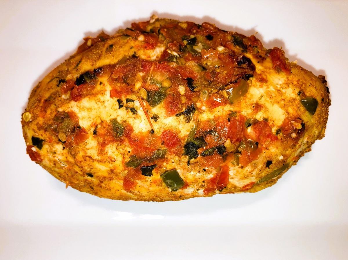 Easy Salsa Baked Chicken