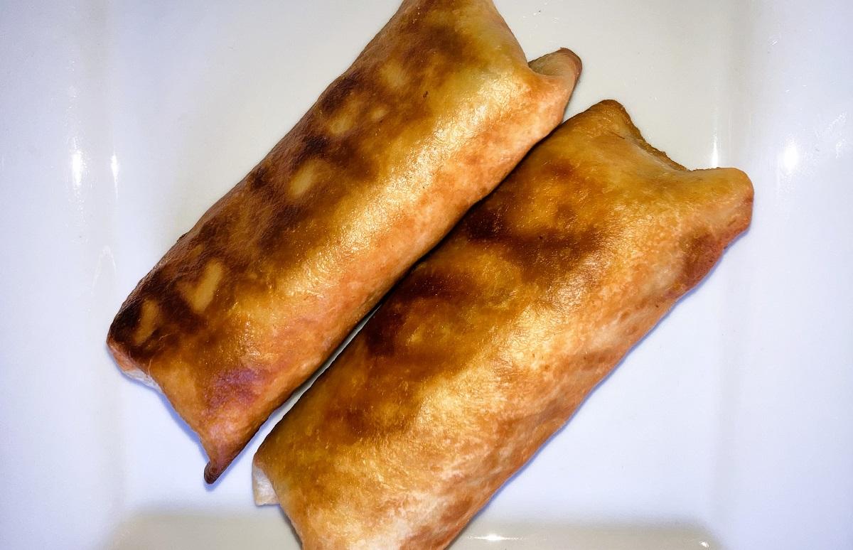 Mini Shredded Beef Chimichangas