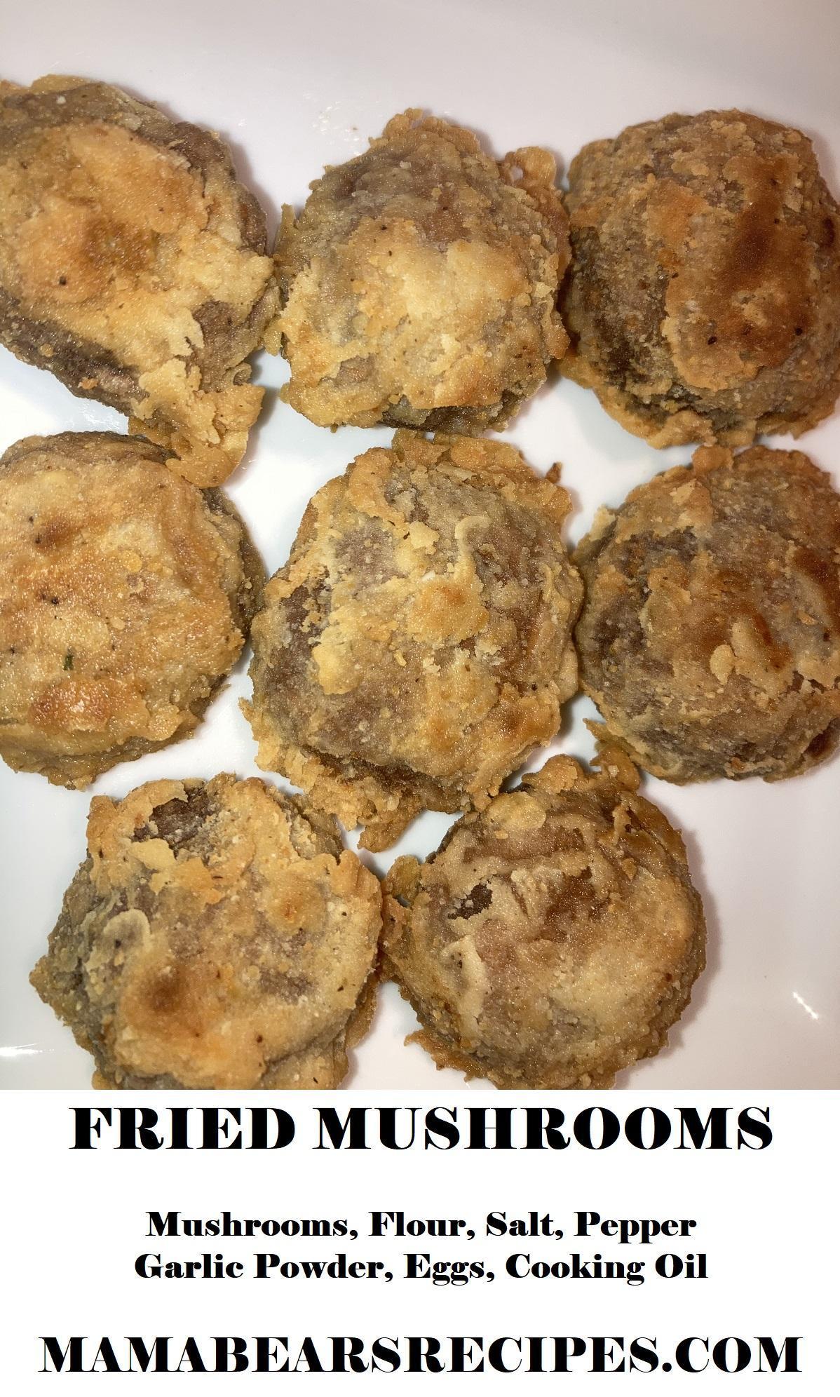 Fried Mushrooms Recipe