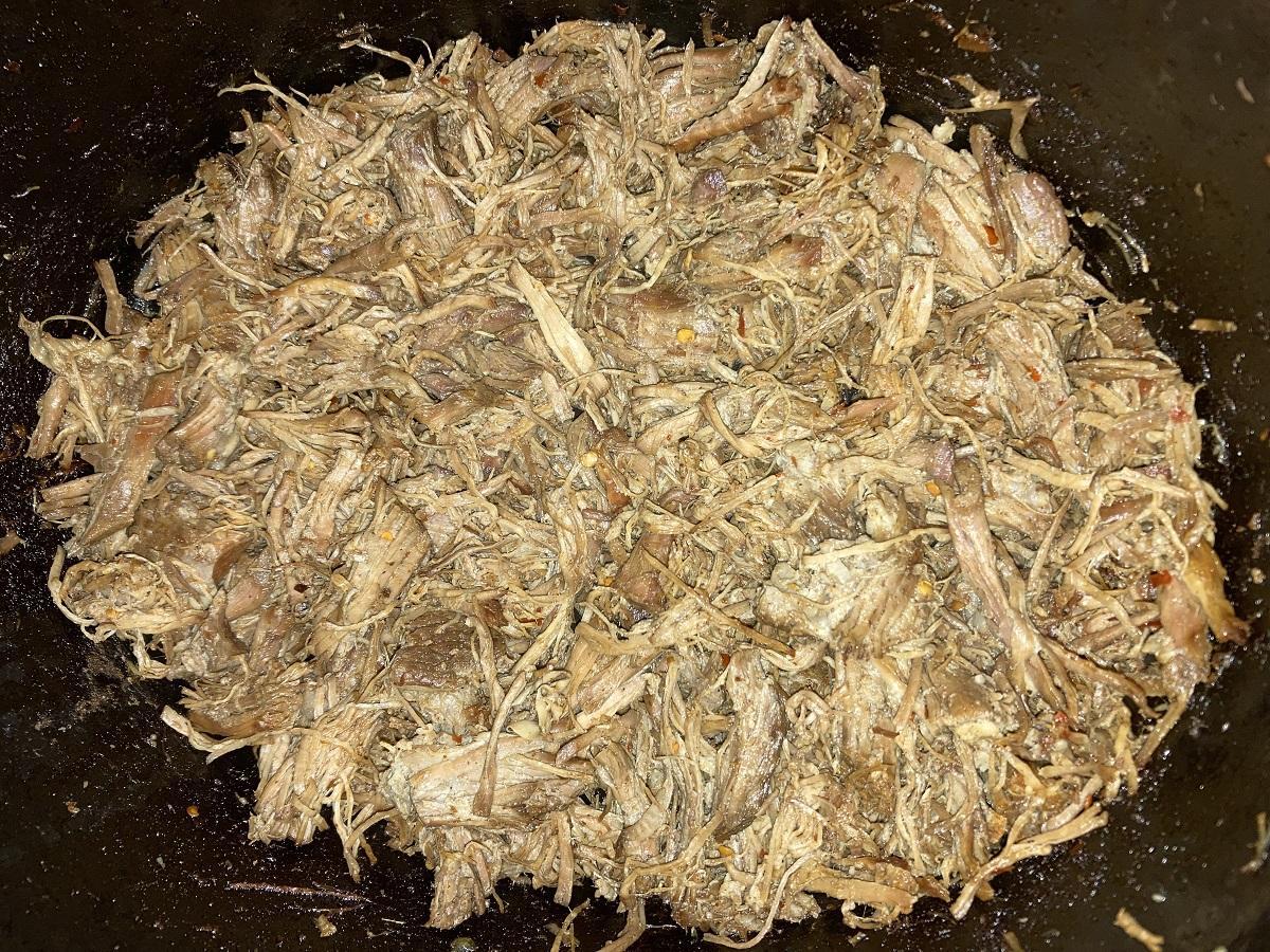 slow cooker shredded beef
