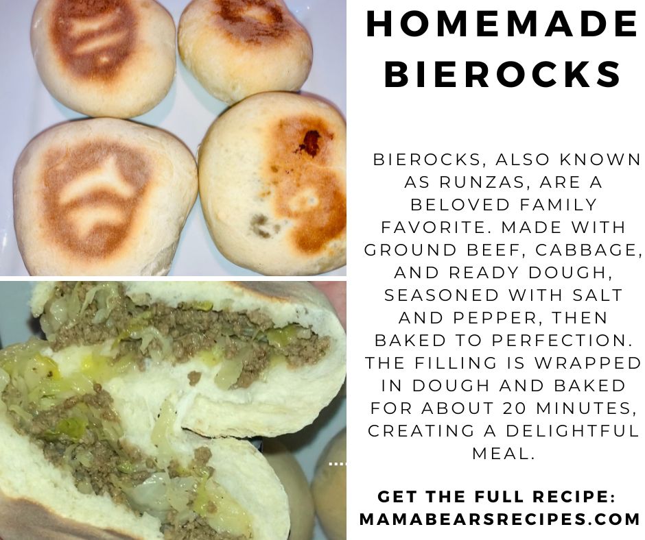 Homemade Bierocks Recipe