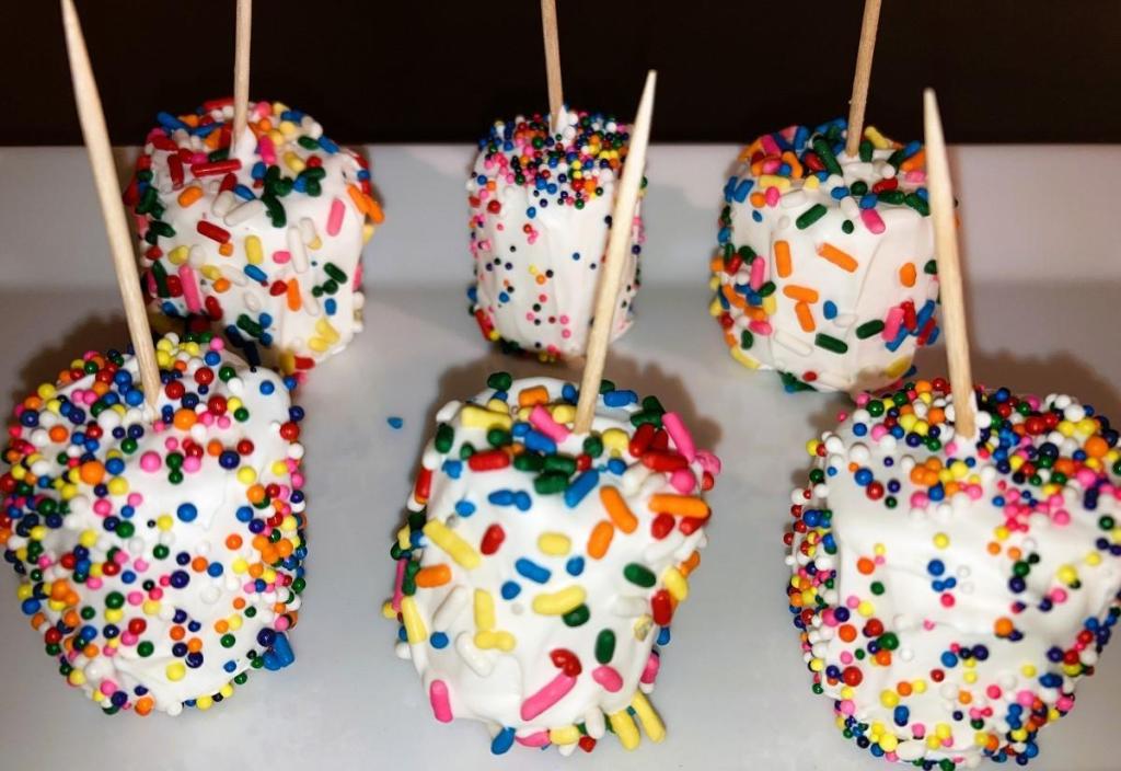 Birthday Marshmallow Pops