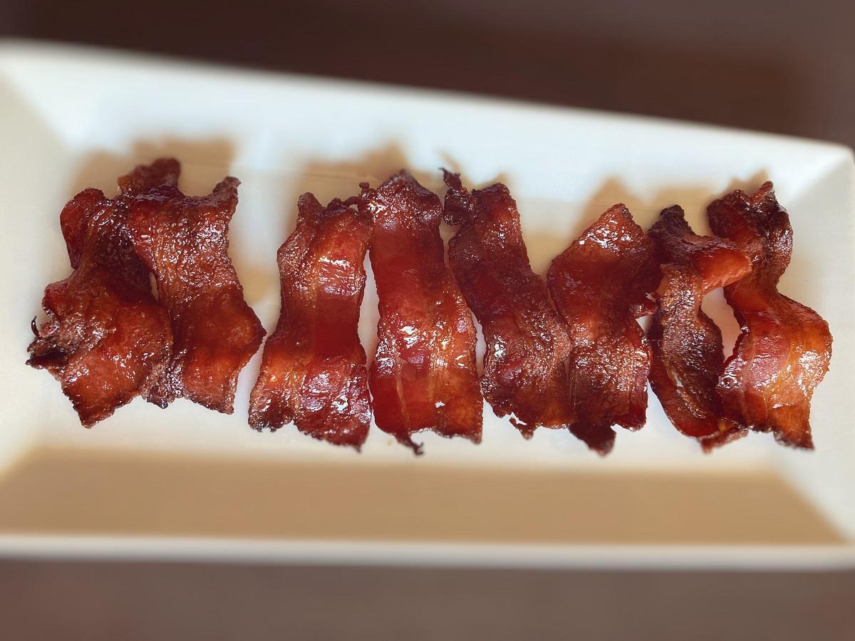 Air Fryer Candied Bacon Recipe