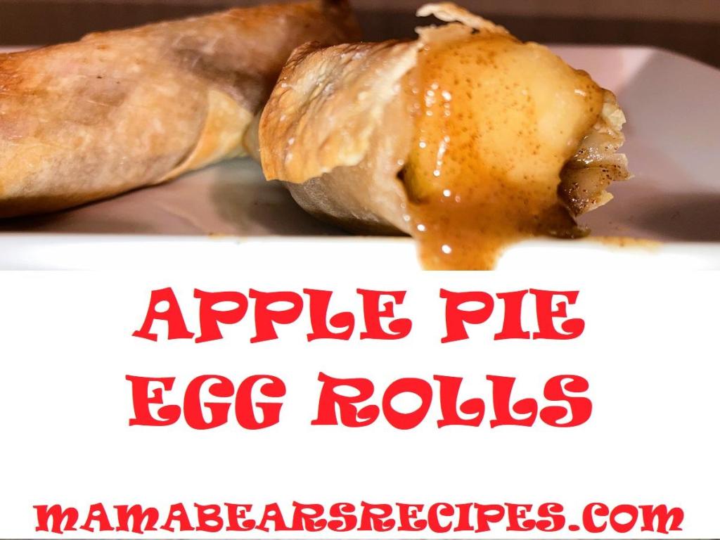 Air Fryer Apple Pie Egg&nbsp;Rolls