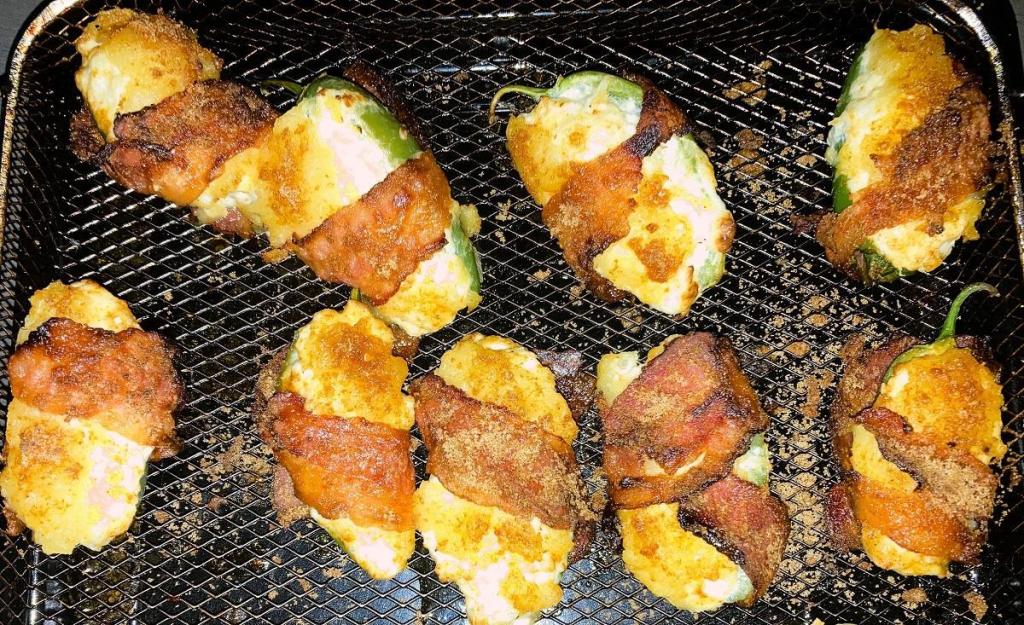 Bacon Wrapped Pineapple Cream Cheese Jalapeno&nbsp;Poppers
