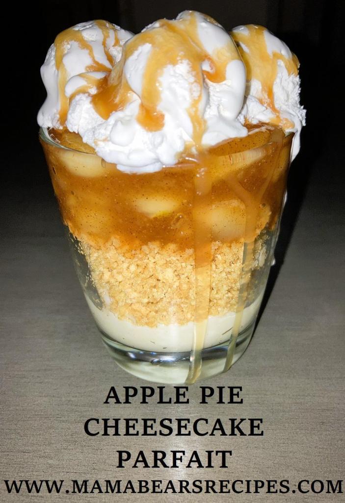 Apple Pie Cheesecake Parfait