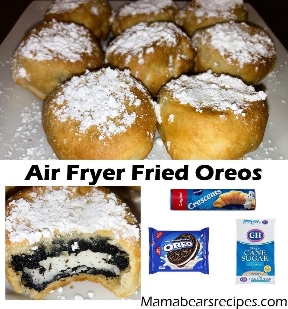 Air fryer fried oreos