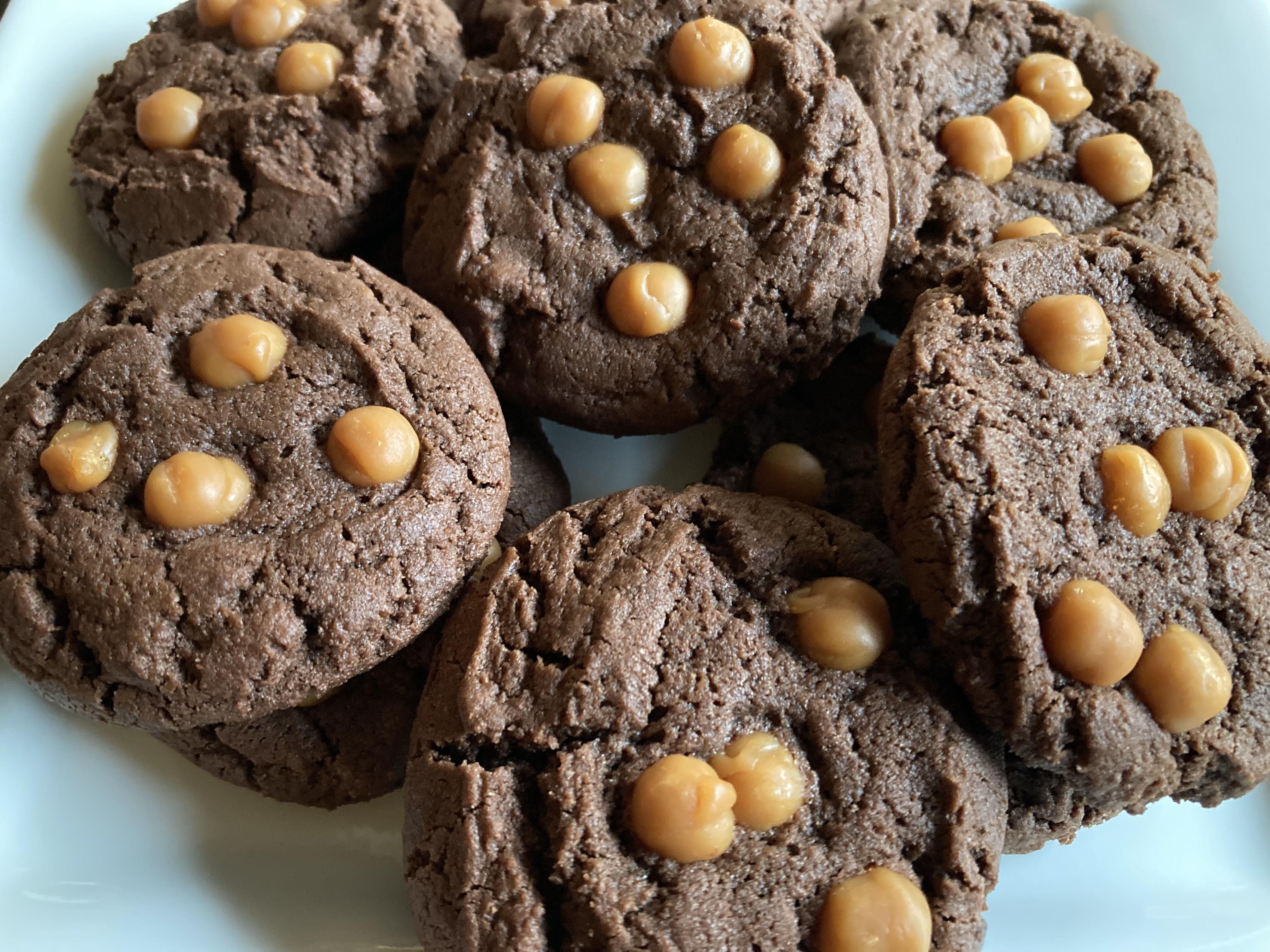 Chocolate Caramel Cookies