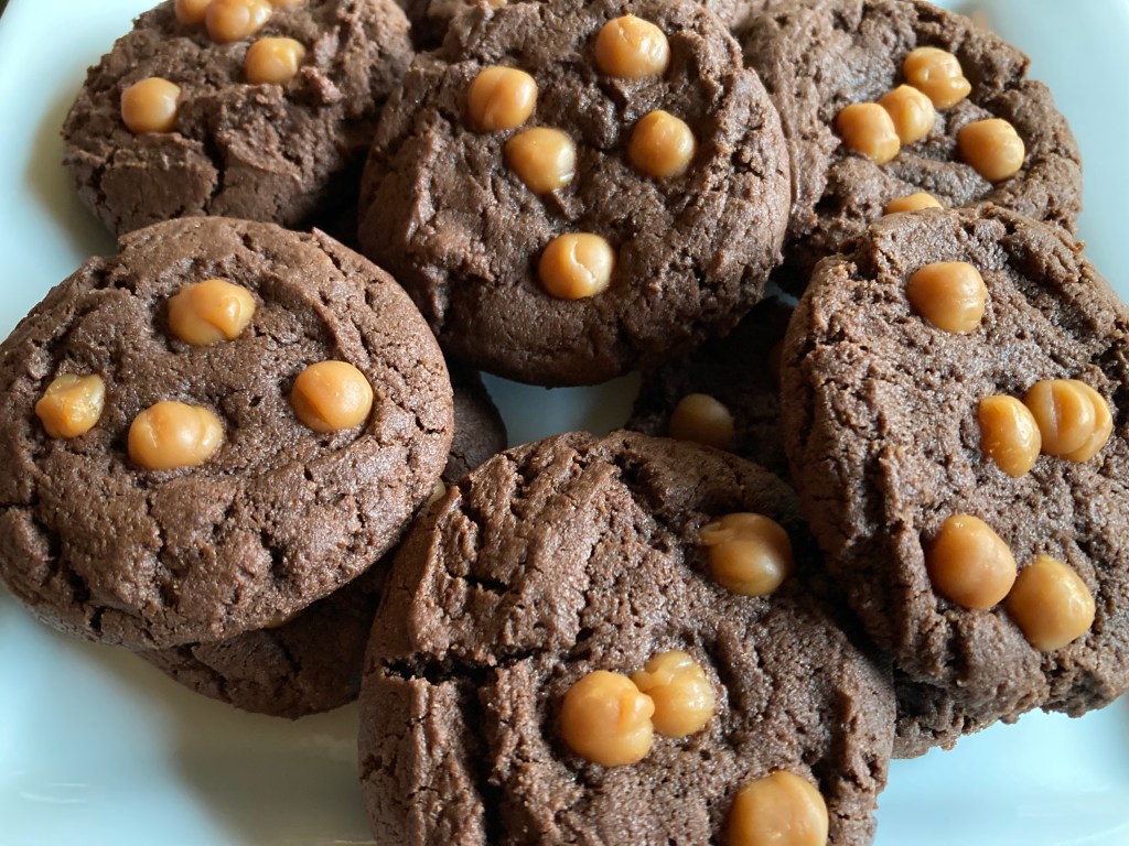 Chocolate Caramel Cookies