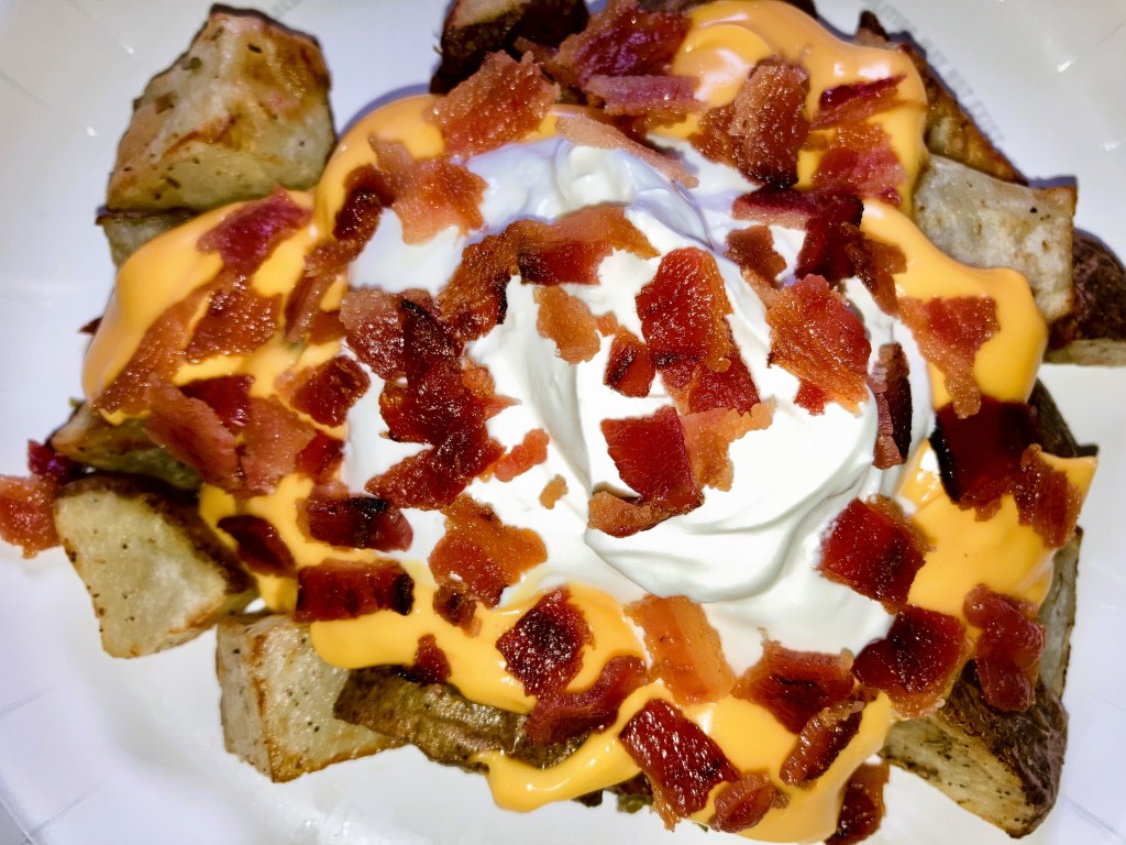 Air Fryer Loaded Potatoes