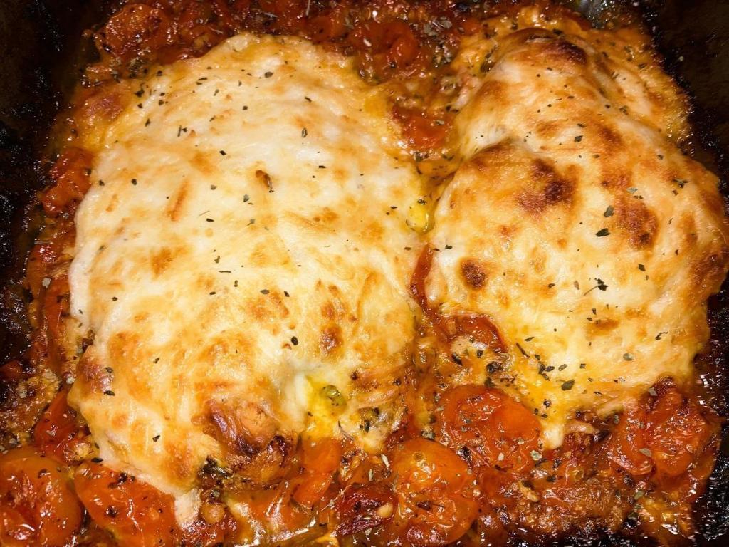 Tomato Mozzarella Baked Chicken