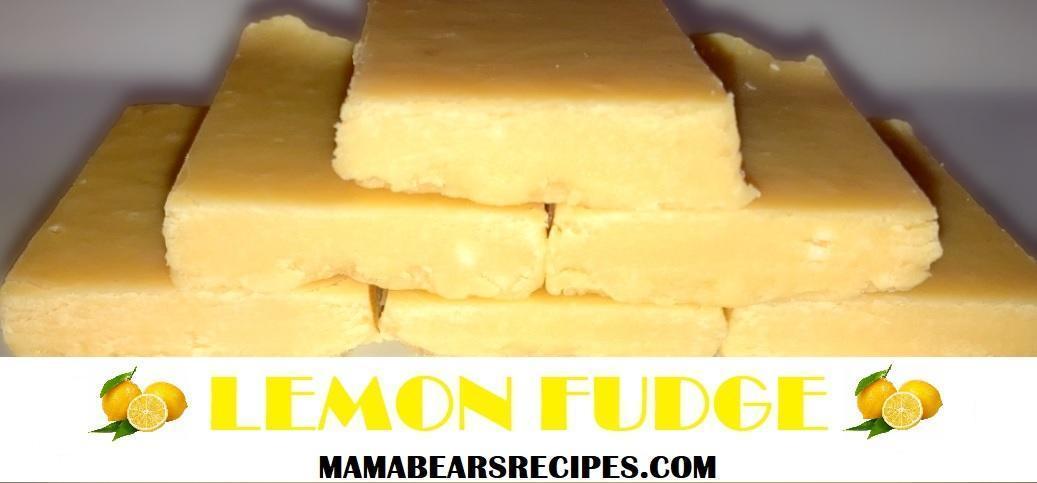 Lemon Fudge