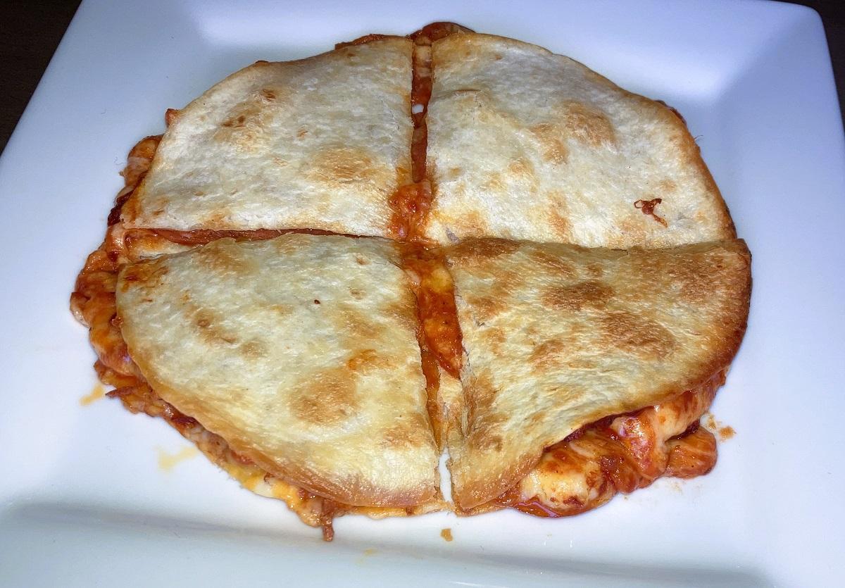Pizza Quesadilla