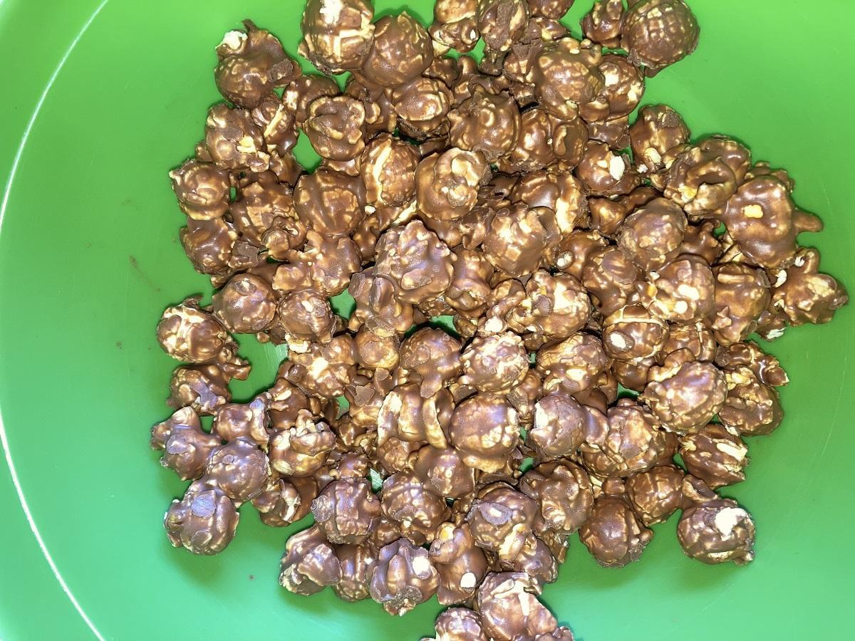 Peanut Butter chocolate Popcorn