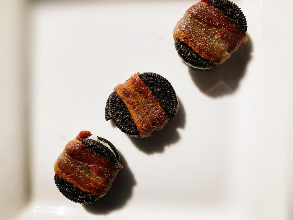 Bacon Wrapped Oreos