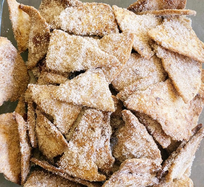 Cinnamon Sugar Tortilla Chips