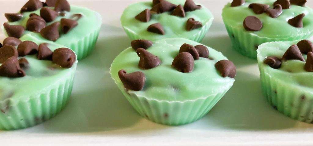 Mint Chocolate Chip Frozen Yogurt&nbsp;Cups