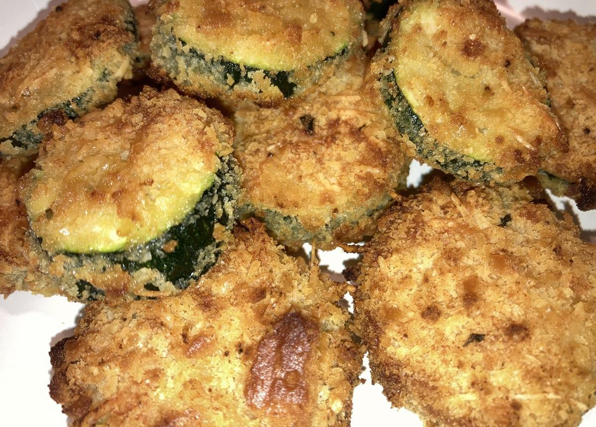 Air Fryer Fried Zucchini