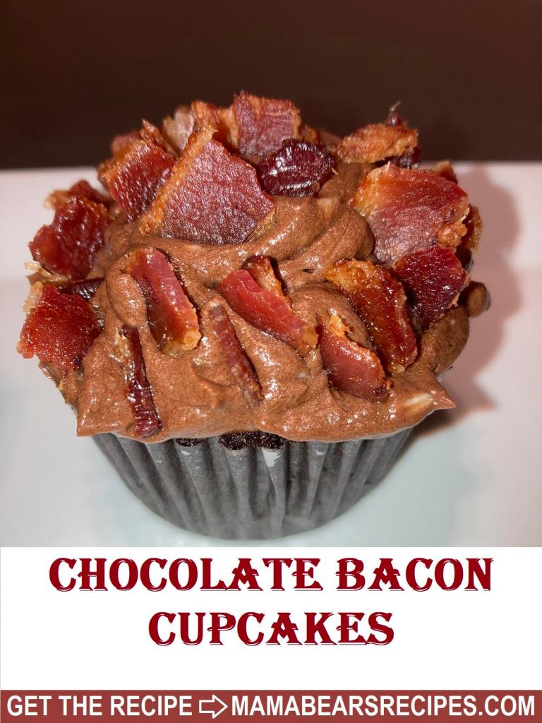 Chocolate Bacon Cupcakes