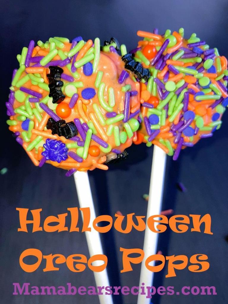 Halloween Oreo Pops