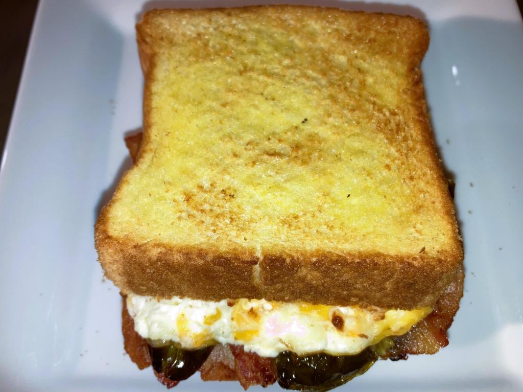 Air Fryer Jalapeno Popper Grilled&nbsp;Cheese