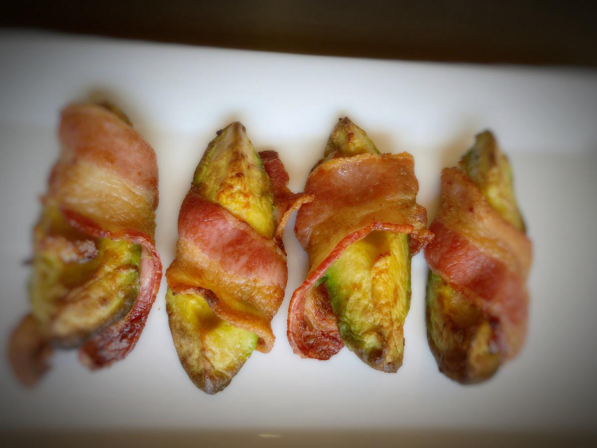 Air Fryer Bacon Wrapped Avocado Recipe