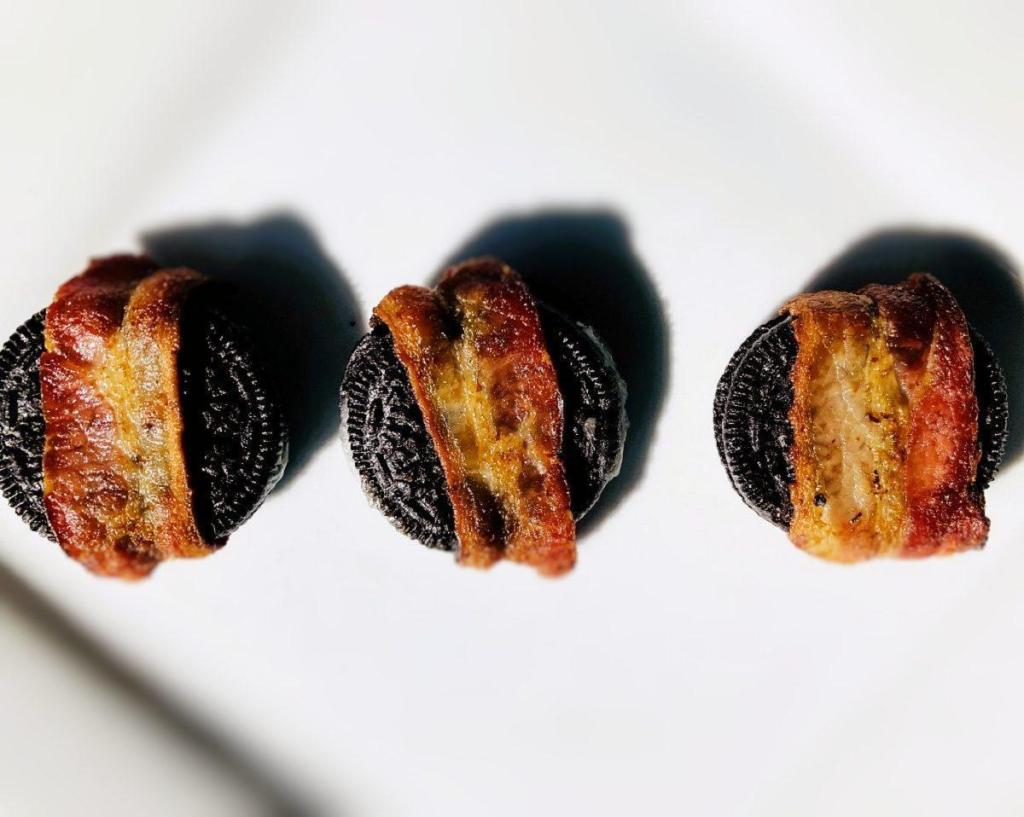 Air Fryer Bacon Wrapped&nbsp;Oreos