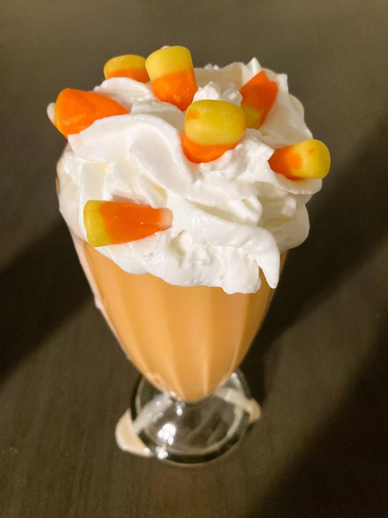 Candy Corn Hot Chocolate
