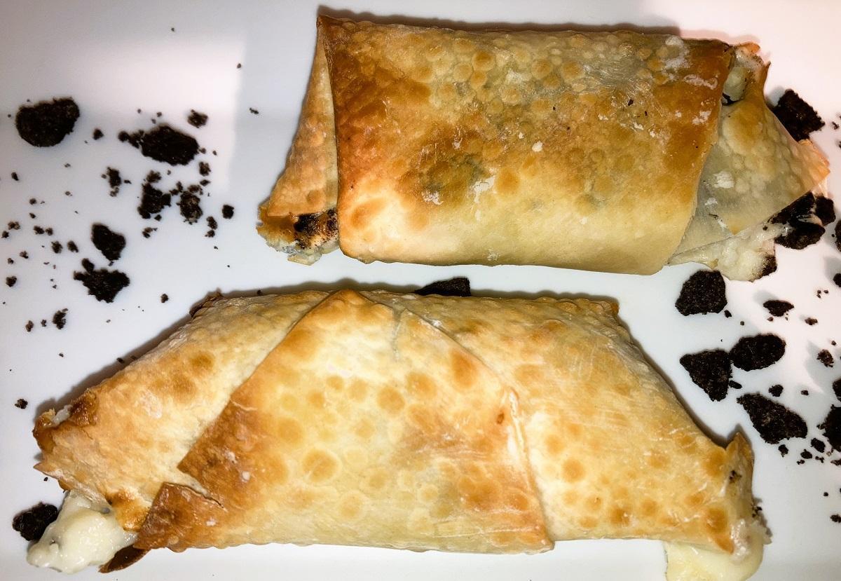 Air Fryer Oreo Cheesecake Egg Rolls