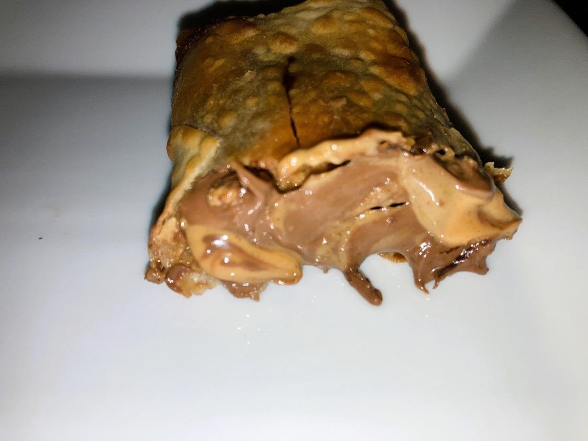 Nutella & Peanut Butter Egg Rolls